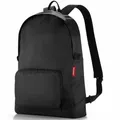 reisenthel mini maxi rucksack reisetasche faltbar black schwarz AP7003