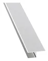 Premium Alu-U-Profil Befestigungslasche längs 2000 mm - Silber - 3440703
