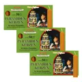 Knox Pyramidenkerzen natur, 3er Pack (3 x 50 Stück), Größe: ca. 14 x 70 mm