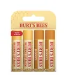 Honey & Beeswax 4er Pack - Lippenbalsam mit Bienenwachs - pflegender Lippenstift - 500616