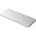 Satechi USB-C Slim Dock for 24" iMac Computer-Adapter USB-C zu MicroSD-Card, SATA, SD-Card, USB 2.0, USB Typ A, USB Typ C, 34 cm silberfarben