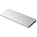 Satechi ST-UCISDS - Kabelgebunden - USB 3.2 Gen 2 (3.1 Gen 2) Type-C - Silber - MicroSD (TransFlash) - SD - NVMe,SATA - M.2