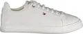 Herren Weißer Sportschuh mit Stickerei & herausnehmbarem Fußbett.