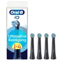 Oral-B iO Ultimative Reinigung, Original Aufsteckbürsten, Schwarz, 4er #2737312