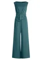 Vera Mont Damen Jumpsuit mit weitem Bein 40, Dark Emerald
