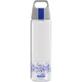 SIGG - Tritan Trinkflasche - Sportflasche Total Clear ONE MyPlanet Blau - kohlensäurehaltige Getränke - Spülmaschinenfest, Auslaufsicher, Kratzfest - BPA-frei - Sport & Fitness - 0,75L