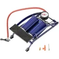 Fußluftpumpe inkl. Manometer Ballpumpe Luftpumpe Fußpumpe Fußball Handball