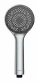 Wenko Watersaving Duschkopf, Ø9,5cm, 3 Strahlarten, silber