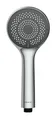 WENKO Duschkopf WATERSAVING Rund Ø9,6cm Brausekopf Dusche Badewanne Regendusche