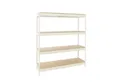 PROREGAL® Schwerlastregal Schwerlastregal Wood Beast Three, HxBxT 200x240x90cm, Grau