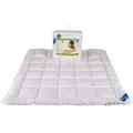 Bettdecke Steppdecke Frühjahr Herbst Sommer Steppbett Gesteppt Polyester Schlafdecke Medical I Weiß Waschbar 140 x 200, 160 x 200, 180 x 200, 220... - Weiß