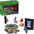 LEGO® Reise durch Nether und Endportal (21584), LEGO Minecraft Konstruktionsspielsteine, (192 St), Made in Europe