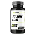 Folinsäure - 400 mcg Vitamin B9 pro Kapsel - 60 vegane Kapseln - Calciumsalzform - Unterstützt Homocystein-Stoffwechsel, Immunfunktion & Energie - saubere, füllstofffreie Formel - von MZ