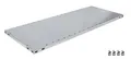 SCHULTE Lagertechnik Zusatz-Fachboden MULTIPlus 150, 1300x400 mm, 25 mm Kante, mit 4 Fachbodenträgern 656367