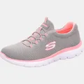 Skechers Summits - Grau / Pink Polyester Größe: 38 Normal
