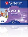 Verbatim DVD-Rohlinge DVD+R AZO 16x 4.7GB (10er JC)