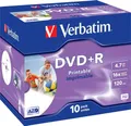 Verbatim DVD+R 43508 (VE10) Blu-ray-Rohlinge DVD+R
