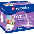 Verbatim DVD+R 4,7 GB, DVD-Rohlinge