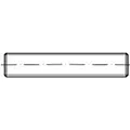 Toolcraft TO-6863799 Gewindebolzen M12 200 mm Edelstahl V2A A2 25 St. (25 Stk.) (TO-6863799)