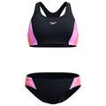 Speedo - Women's Colourblock Splice 2 Piece 2.0 - Bikini Gr 44 schwarz