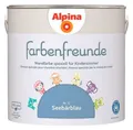 Alpina Wandfarbe 2,5 L. Farbenfreunde Seebärblau No.12