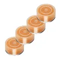4x DIREKT Trockenkapseln - für Hörgeräte - einzeln verpackt - Trockentablette mit Kieselgel und Farbindikator - zur Trocknung von Hörgeräten (4x Trockenkapseln)