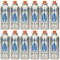 ZMC Gaskartusche Butan Gas Kartusche 227g Butangas Bajonett-Anschluss Gaskartusche, Zubehör für Gaskocher Campingkocher Brenner Gasheizung Gasbrenner, 12 St., MSF-1a Gaskartuschen Campinggas Bunsenbrenner Campingkocher