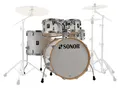 Foliertes Sonor AQ2 Stage Shell Set in White Pearl Finish mit 22" Bass Drum
