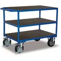 Variofit Schwerlast Tischwagen Mit Schiebegriff Und 3 Ladeflächen 1995x800mm