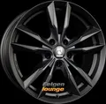 Momo Fast black matt 7.5x17 ET45 - LK5/108 ML72.3 Alufelge schwarz
