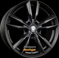 4x MOMO FAST Black Matt 7,5x17 ET45 5x108