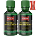 2x Ballistol Schnellbrünierung Mittel Kaltbrünierung Streichbrünierung 50ml