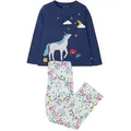 Frugi Pyjama "Alana" in Dunkelblau - 104/110