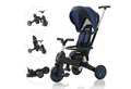 FableKids Dreirad FİNN 7in1 Kinderdreirad Kinder Fahrrad Baby Kinderwagen, ab 18 Monaten, Elternlenkung, Verdeck, 360° Sitz