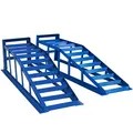 Auffahrrampe Rampe PKW 2X blau bis 195er Räder extra breit 2000 kg pro Paar
