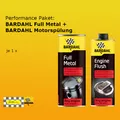 Performance Paket: BARDAHL FULL METAL + BARDAHL Motorspülung - je 1x