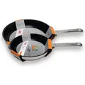 Calabria Pfannen-Set, 24 & 28 cm - Silber