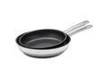 Silit Pfannenset Calabria, Schwarz, Edelstahl, Metall, 2-teilig, Kochen, Pfannen, Pfannensets