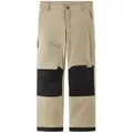 reima Outdoorhose SAMPU Verstärkungen an Beinen und am Hinterteil beige|grün 128