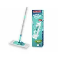 Leifheit AG LEIFHEIT Staubwischer SUPERDUSTER Floor, Widerverwendbarer Staubmopp für den Boden, 1 Stück 00055517
