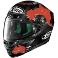 X-Lite X-803 Ultra Carbon Checa Integral Helm, schwarz-rot, Größe L für Männer