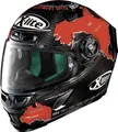 X-Lite X-803 Ultra Carbon Checa Integral Helm, schwarz/rot, L (60)