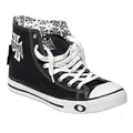 WEST COAST CHOPPERS Iron Cross Männer Sneaker high schwarz/weiß EU42