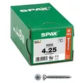 SPAX Universalschrauben T20 Senkkopf WIROX 1191010400255 4 mm x 25 mm, 1.000 St.