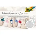 folia PAPER Adventskalenderset "Basic" in Beige