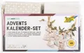 folia Adventskalender-Set BASIC, Stoffbeutel, 49-teilig