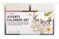 Folia Adventskalender-Set BASIC, Stoffbeutel, 49-teilig, Beutelgröße 10x13cm, mi