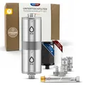 Alb Filter FUSION Trinkwasserfilter Untertisch Active + Nano–Doppelstufiger Wasserfilter für Küche mit Schnellkupplung – Reduktion von Keimen & mehr – Schneller Filterwechsel – Made in Germany