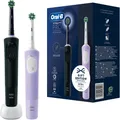 Oral-B Vitality Pro D103 Duo CrossAction Elektrische Zahnbürste schwarz/lila NEU