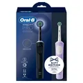 Oral-B Elektrische Zahnbürste - Vitality Pro + 2. Handstück - Black/Lilac Mis...